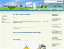 Tablet Screenshot of humkom.hr